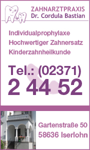 Dr. Cordula Bastian in Iserlohn Banner